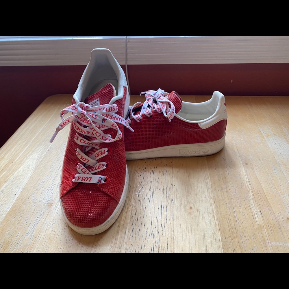 Adidas Stan Smith Red Sneakers-Rare!